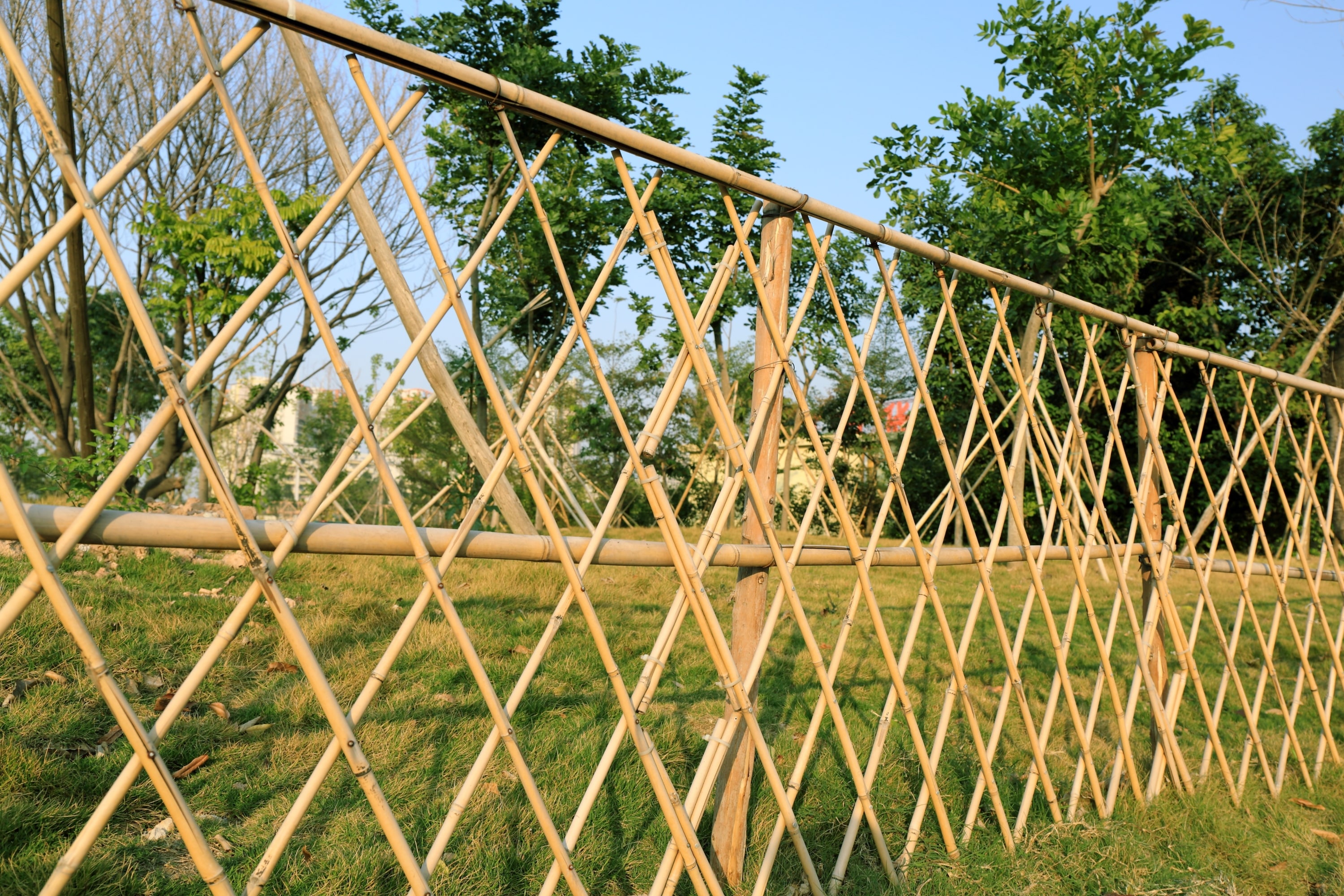 panneaux bambou